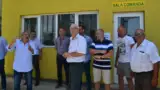 Dan Felea, directorul companiei Dachim, de vorbă cu fermierii Dan Felea, directorul companiei Dachim, de vorbă cu fermierii