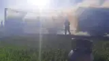 Incendiu la o stupina