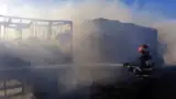 Pompier interventie incendiu stupina albine