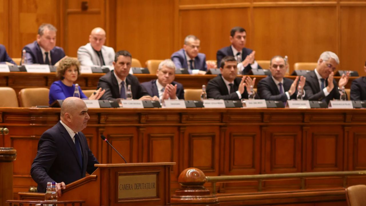 Ilie Bolojan, la dezbaterea moțiunii de cenzură din 5 mai