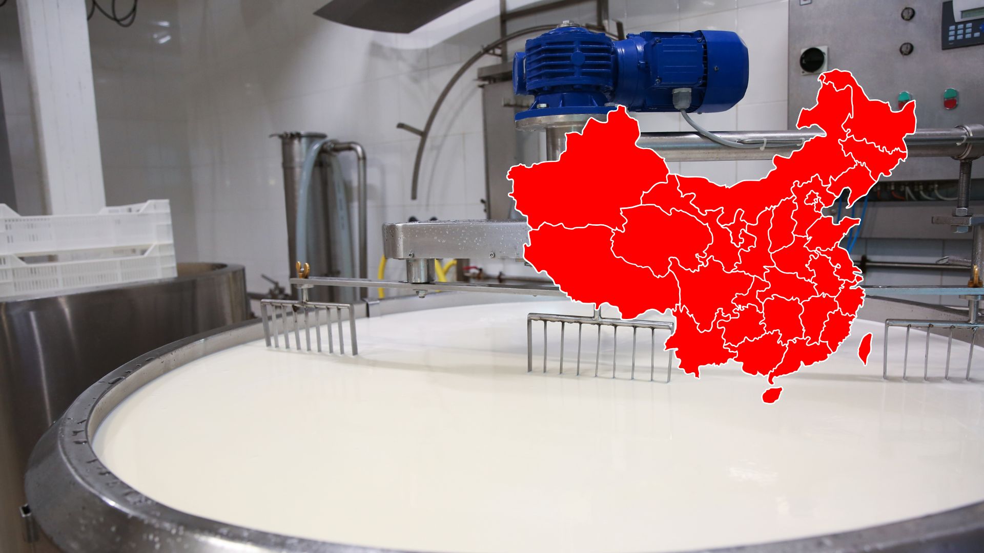 Mirajul exporturilor de lactate către China